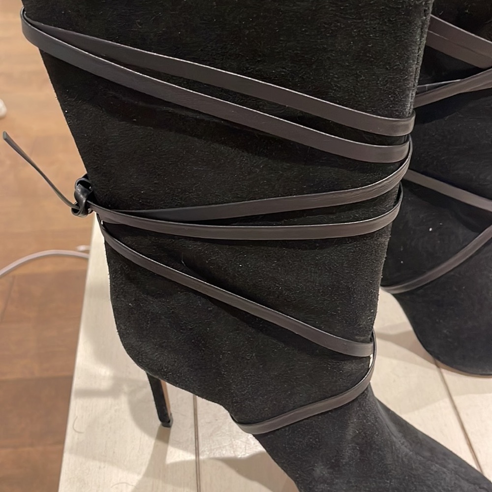 Maryana Lace Up Boots Schutz size 8 - Picture 5 of 11
